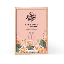 The Handmade Soap Company Geschenkset Handseife & Handlotion Grapefruit und May Chang